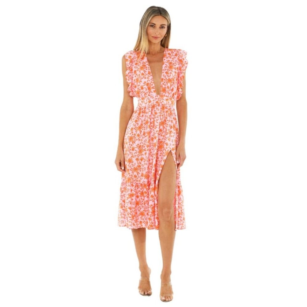Stillwater The Jessie Midi in Summer Sorbet Large Womens